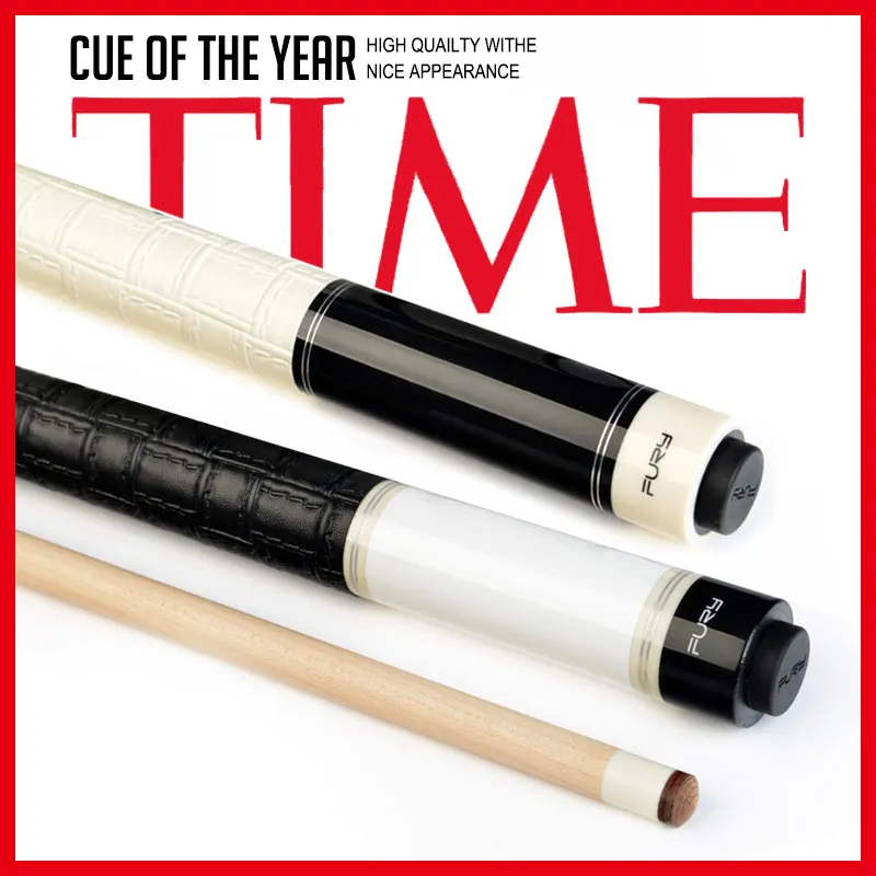 

Fury Pool Cue CW Series Billiard Stick Kit With Case Canada Maple Shaft Leather Wrap Black White Design Butt Fashion Simplicity