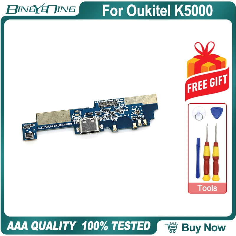 Для Oukitel K5000 плата с зарядным портом USB плата громкоговоритель задний динамик коробка зуммер микрофон Звуковой сигнал