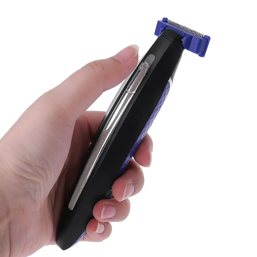USB аккумуляторная Мужская бритва с краями триммер для волос в носу