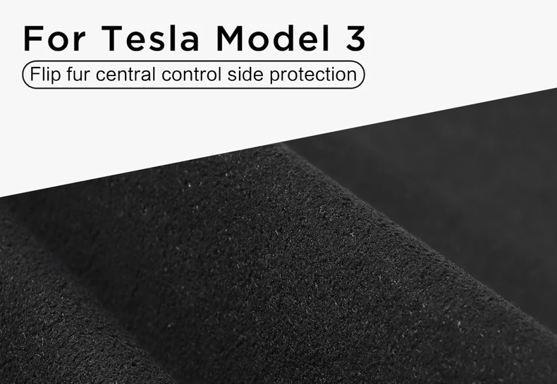 LUCKEASY автомобиль Fip мех центральный контроль боковая защита для Tesla модель 3- защита боковой край пленка протектор наклейки