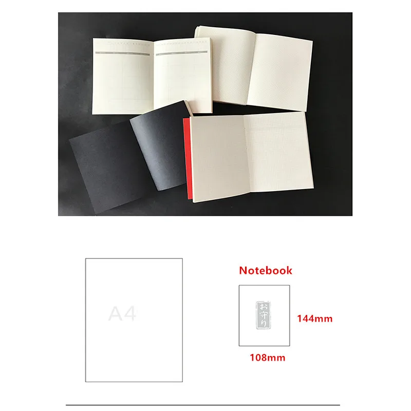 Японский стиль карман Тетрадь Бумага планировщик держатель серии Hardcover с Lucky Cat