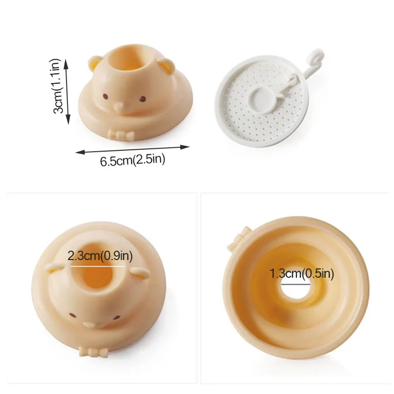 

360 Degree Rotating Cartoon Water Strainers Kitchen Faucet Saving Water Sprayers Quality Colanders Water Saving Faucet