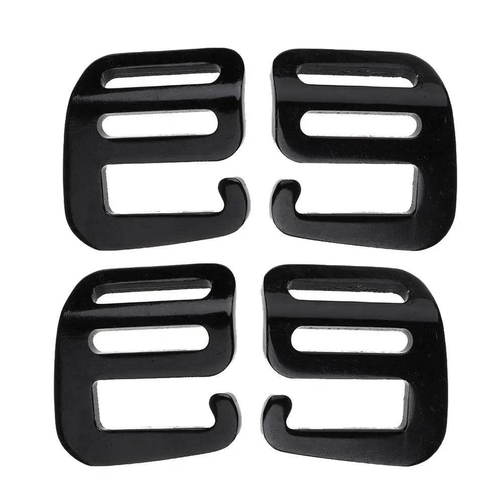 4 шт. 25 мм алюминиевый сплав G крюк тесьма Пряжка для рюкзака ремень открытый