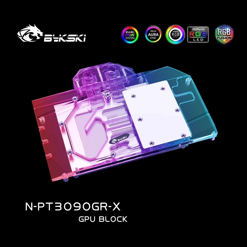 bykski n pt3090gr xgpu water block for palit rtx 3090 gamerock oc maxsun rtx 3090 graphic card radiatorvga cooler heat sink free global shipping