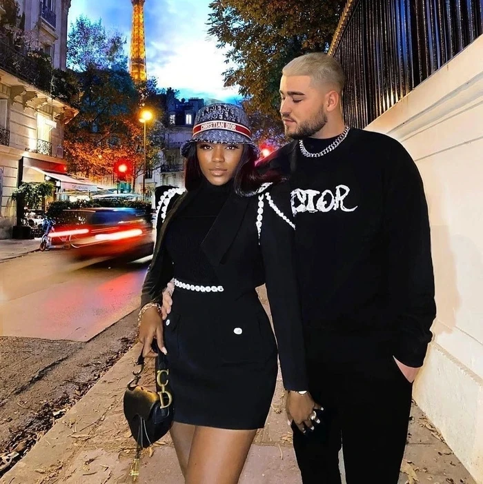 Женский офисный костюм из двух предметов элегантный короткий Блейзер с цепочкой