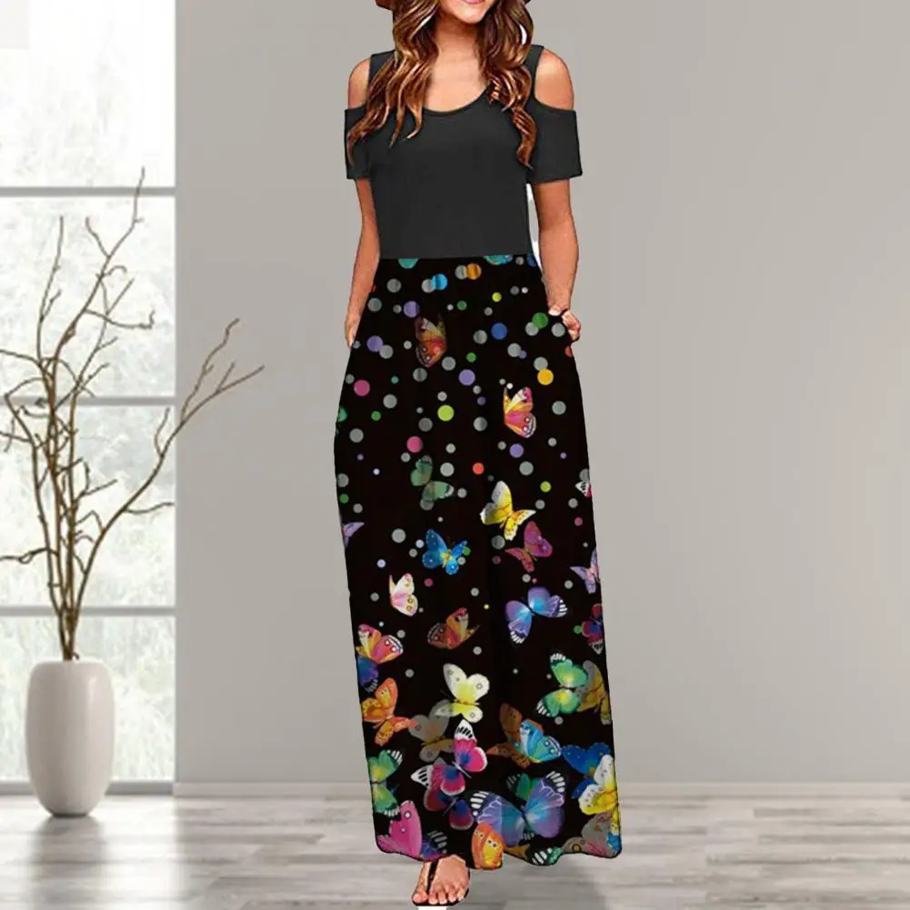 

Vintage Women Dress Geometric Print Bohemian Dresses Sexy Off Shoulder Casual Summer Daily Female Beach Dress Vestidos 2XL