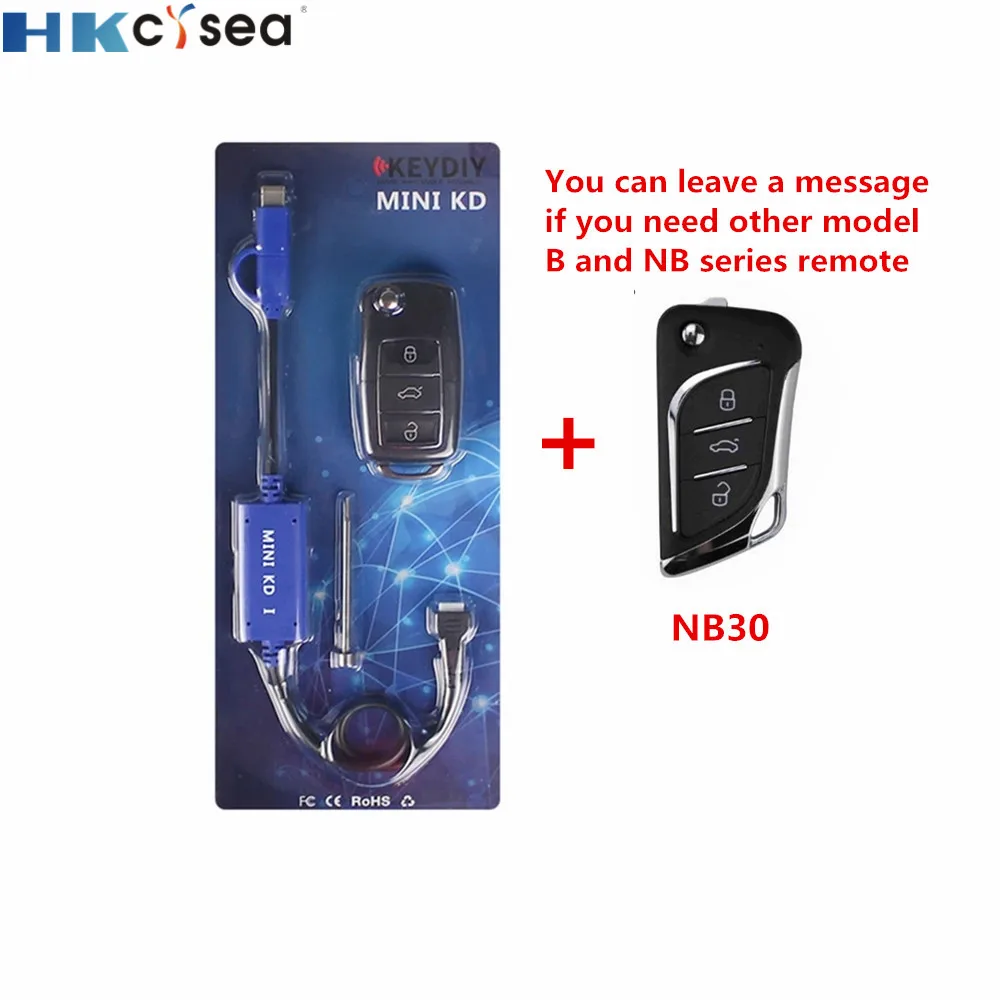 Портативный KEYDIY мини KD дистанционный генератор ключей HKCYSEA пульты