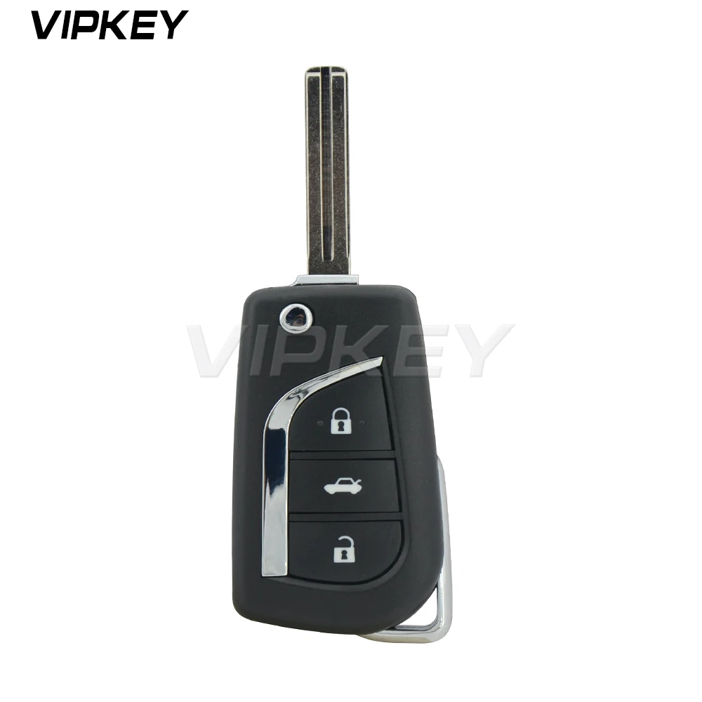Remotekey 5 шт. для Toyota Corolla 2012 2013 2014 2015 2016 2017 Замена Floding дистанционного ключа