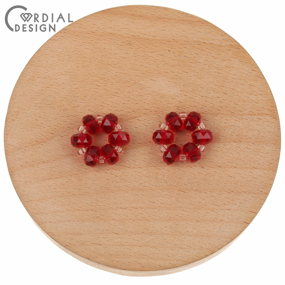

Cordial Design 50Pcs 21*21MM Jewelry Accessories/Hand Made/DIY Making/Loop Shape/Earring Findings/Decoration/Crystal Charms