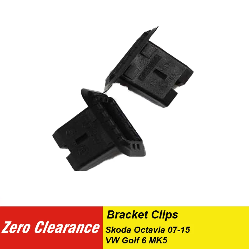 Zeroclearance 1K0886373C пластиковые крепежные скобы для заднего сиденья Skoda Octavia 07 15 VW Golf 6 MK5