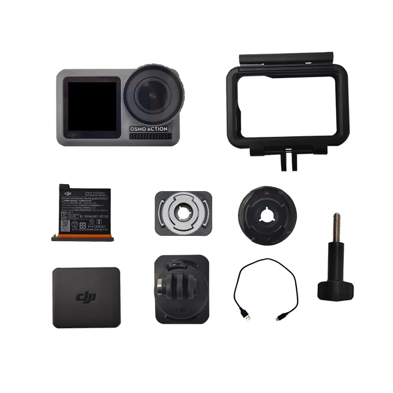 

DJI Osmo Action camera dual screens Sport camera RockSteady stabilization Waterproof 8xSlow Motion original brand new in stock