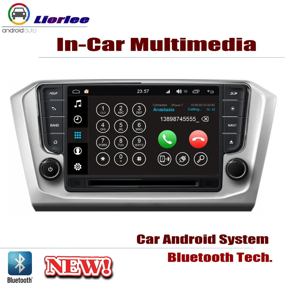 Автомобильная Мультимедийная система для VW Passat B8 GT GTE 2015-2019 Android DVD GPS-навигатор