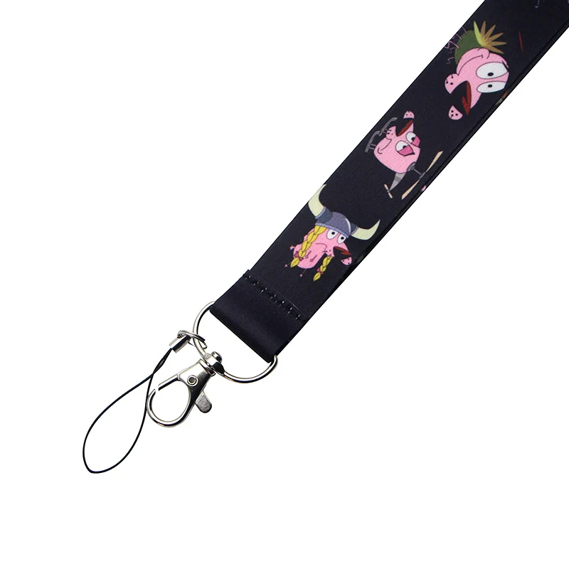 CA307 Мультяшные шнурки для ключей ID Card Pass мобильный телефон USB держатель значка