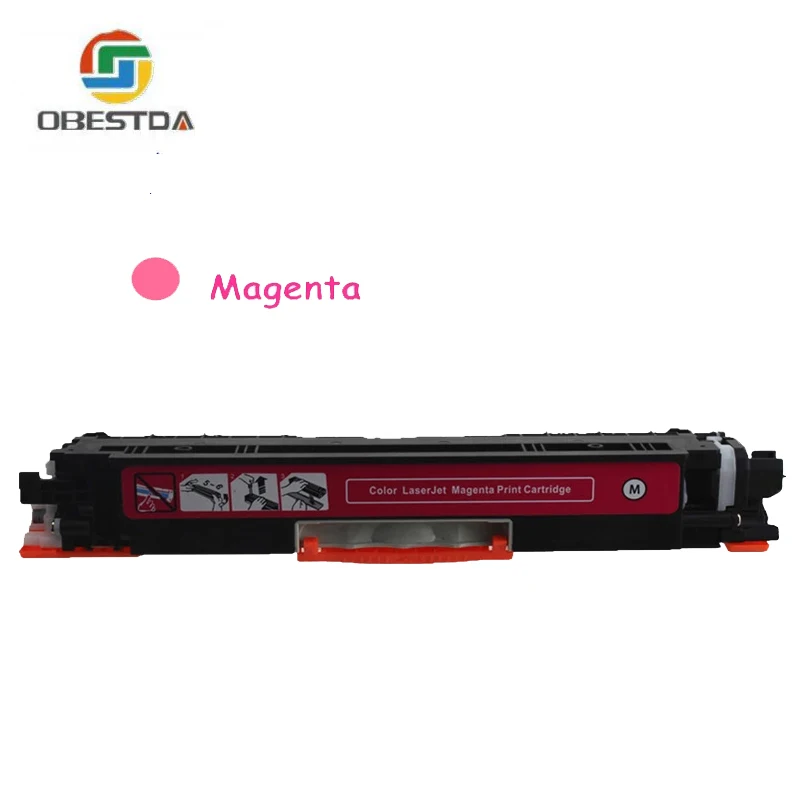 CE310 CE310A 313A 126A 126 совместимый цветной картридж с тонером для принтера HP LaserJet Pro CP1025