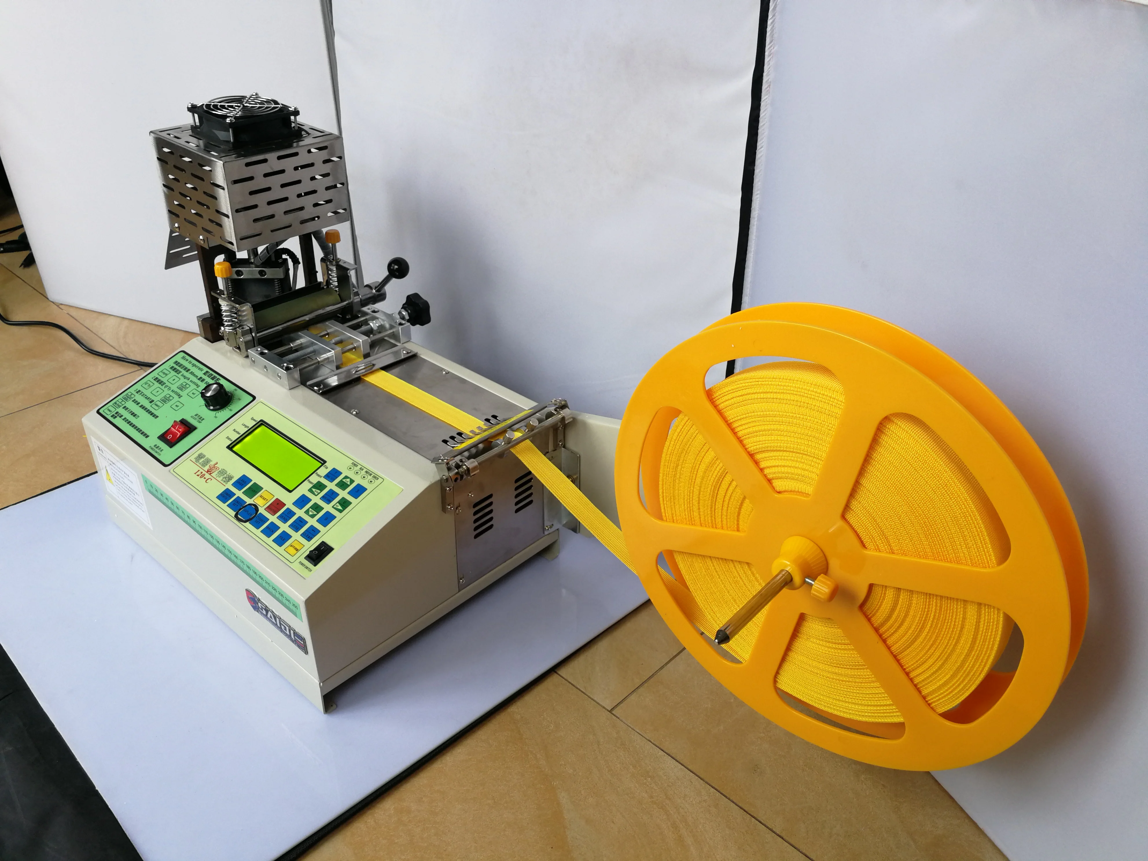 120-C computer automatic Cloth belt Oblique hot cutting machine tape zipper Nylon webbing elastic | Инструменты
