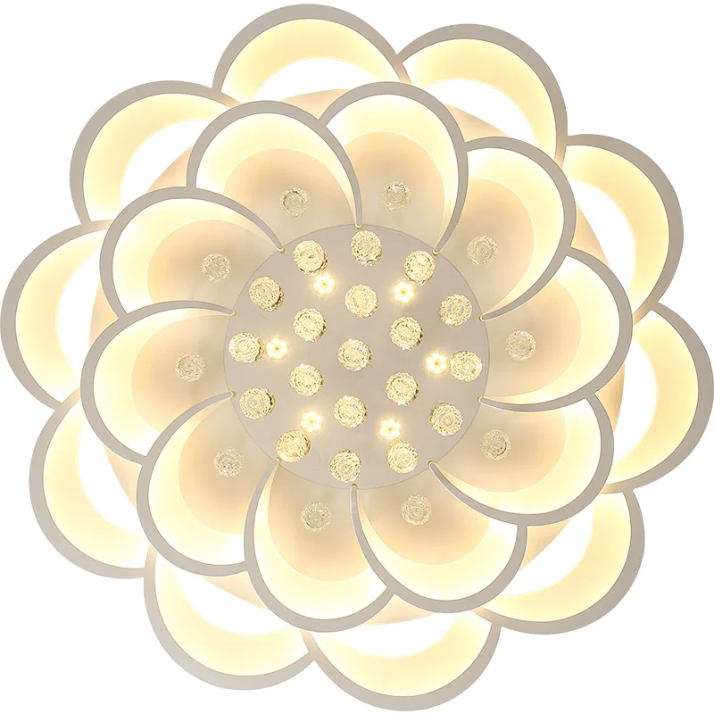 

Modern Led Ceiling Lights For Living Room Bedroom Study Room Crystal lustre plafonnier Home Deco Ceiling Lamp avize
