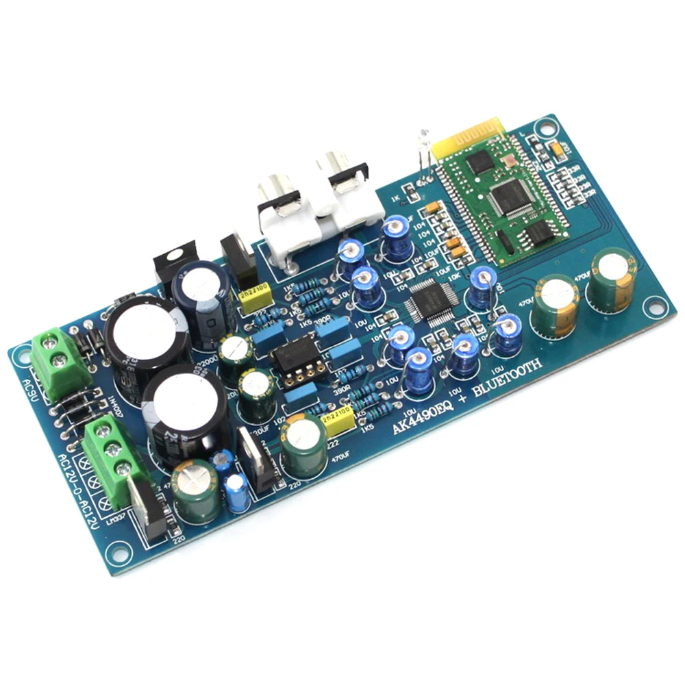 Плата аудиофильского декодера Bluetooth 4 0 I2S (Двойной источник питания) AK4490 YJ0087 |