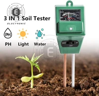 3 in 1 digital soil moisture sunlight ph meter tester for plants flowers acidity moisture measurement garden tools