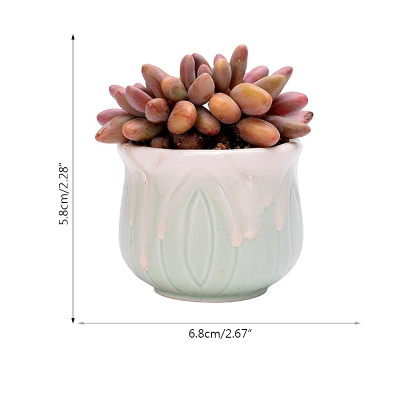 Креативное домашнее украшение Миниатюрные модели цветочных горшков потоковая