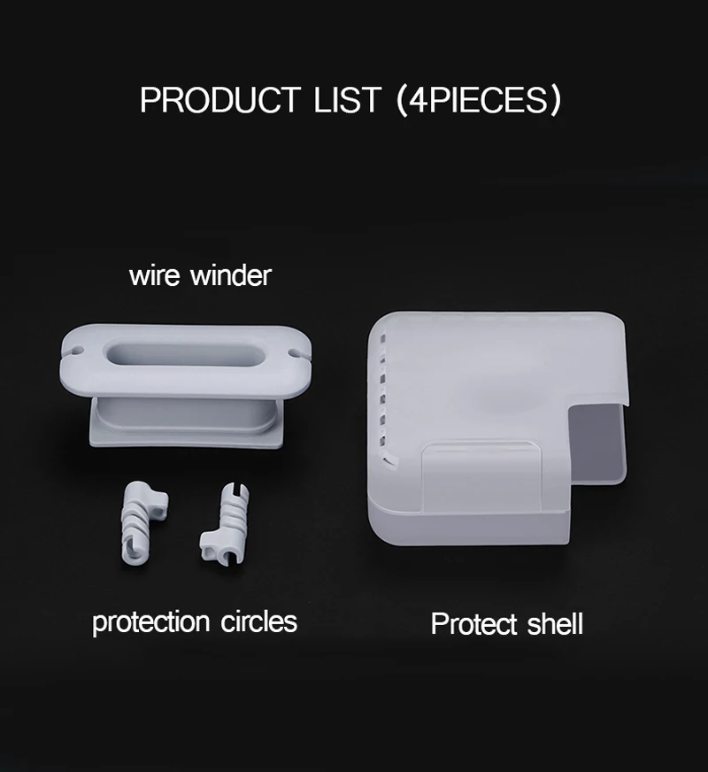 Защитный чехол BUBM для Macbook Pro пластиковый защитный зарядного устройства с защитой