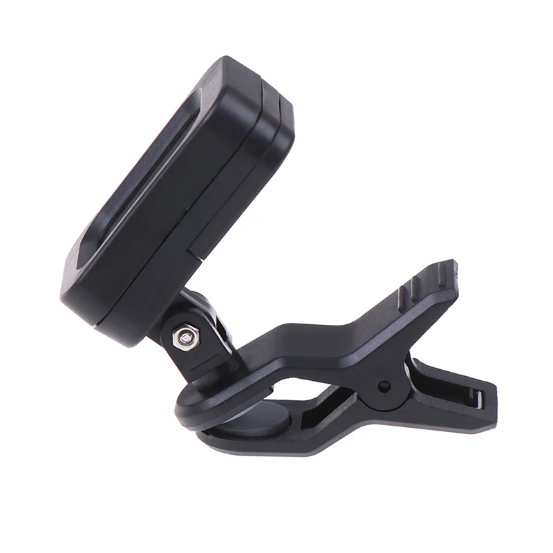 

Black Clip-on Electric Guitar Tuner Foldable Rotating Clip High Ukulele Guiatr Parts & Accessories