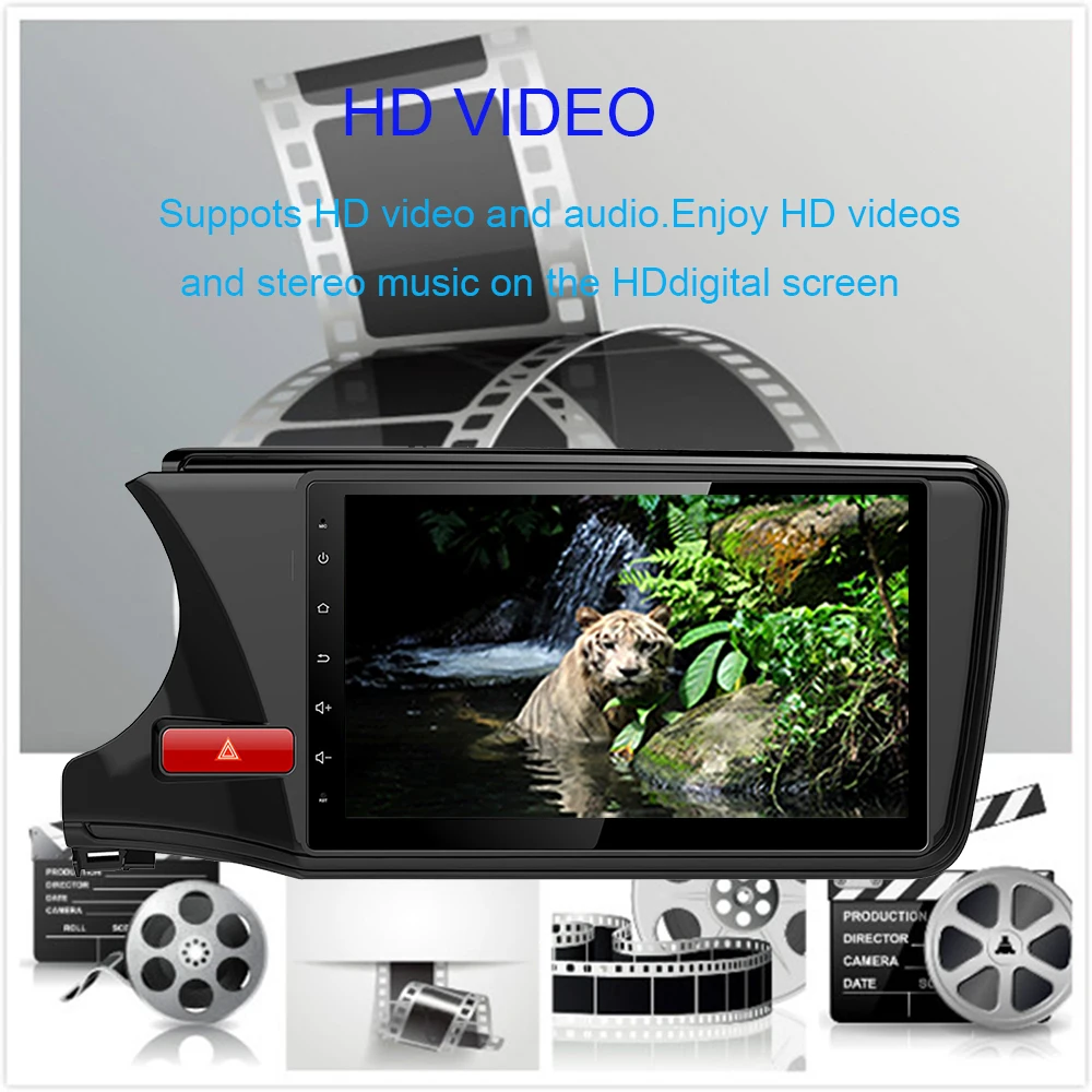 Автомобильный радиоприемник 10 1 дюймов Android 0 Восьмиядерный процессор стерео