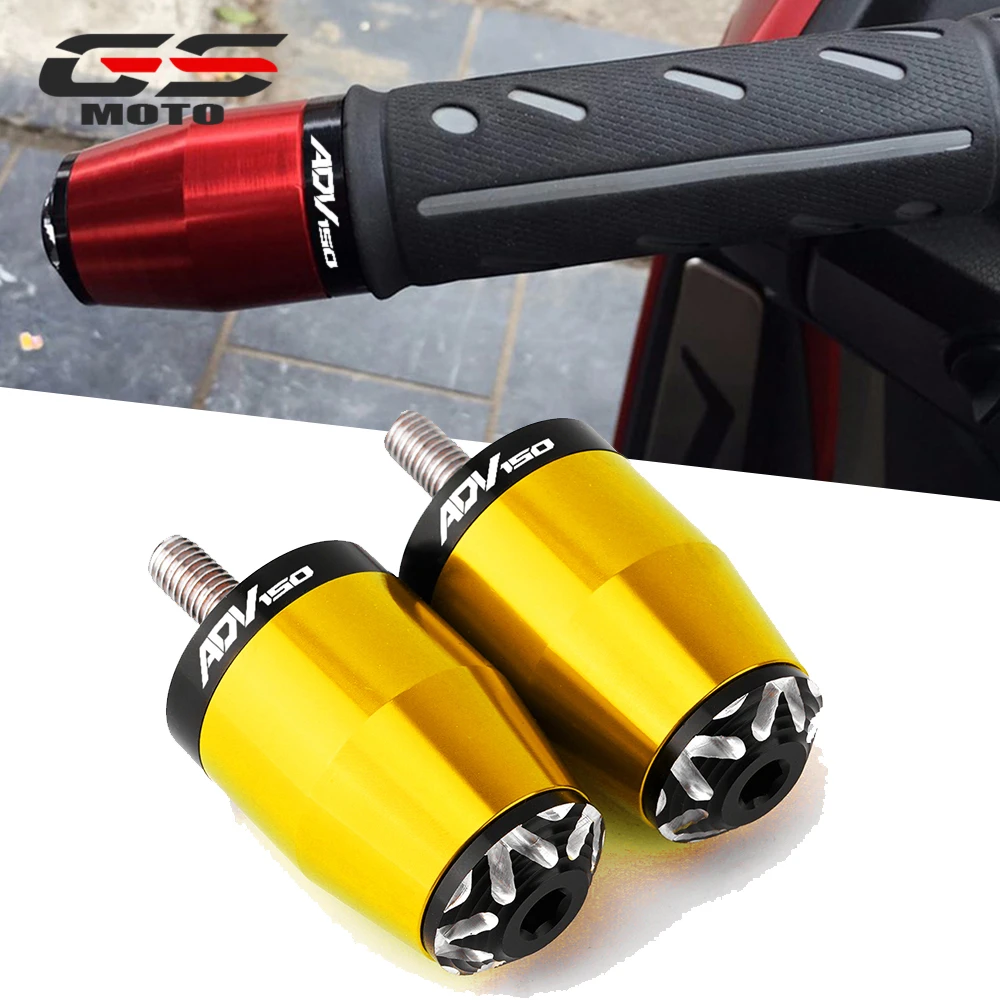 

For HONDA ADV 150 ADV150 2019 2020 2021 7/8"22mm Motorcycle CNC Accessories Handlebar Grips Ends Handle Caps Hand Bar Plugs