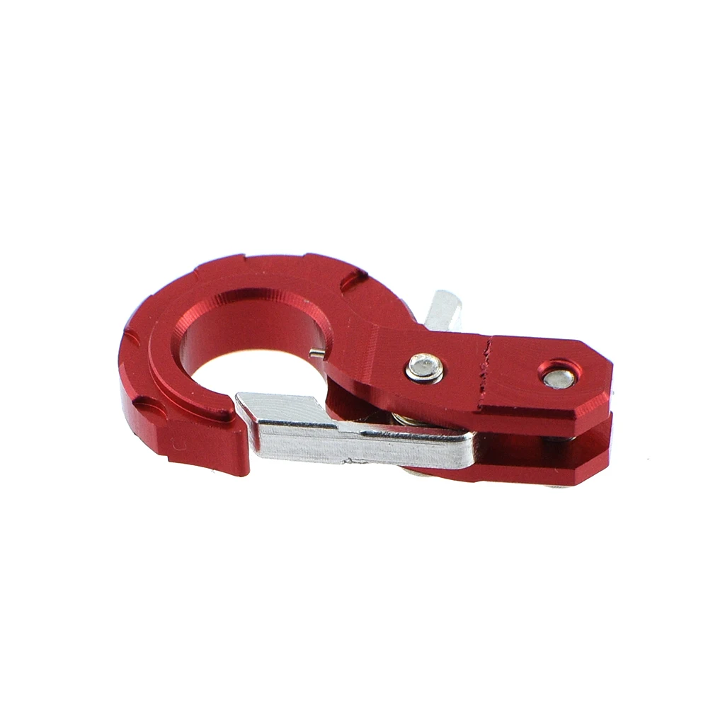 2 шт. ЧПУ Алюминиевый сплав спасательная Пряжка лебедка крюк для 1/10 RC Гусеничный