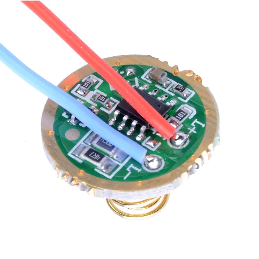 20 мм 2 7-4 5 в 2A 2/5 режимов драйвер печатная плата DIY часть для T6 U2 L2 XPL 26650 18650 21700