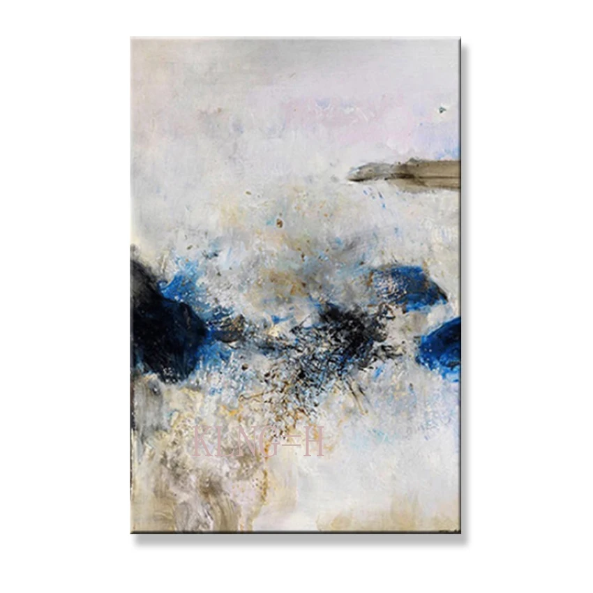 Cheap 3 pieces Modern abstract High quality Handmade oil painting on canvas wall art hanging picture for living room bedroom |