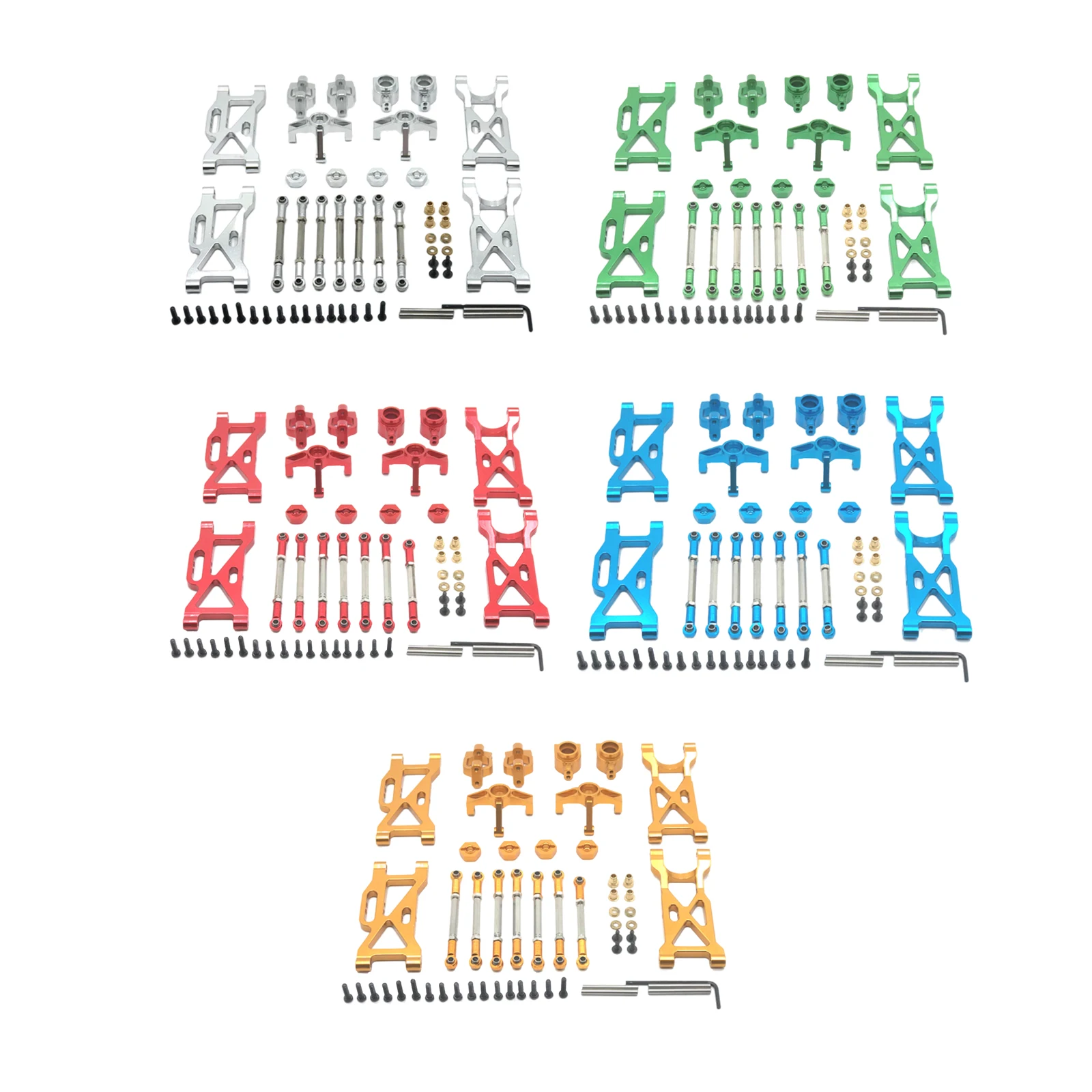 

1 компл. Arm C Hub Комплект для переноски для WLTOYS 104001 1:10 гоночных автомобилей на дистанционном управлении