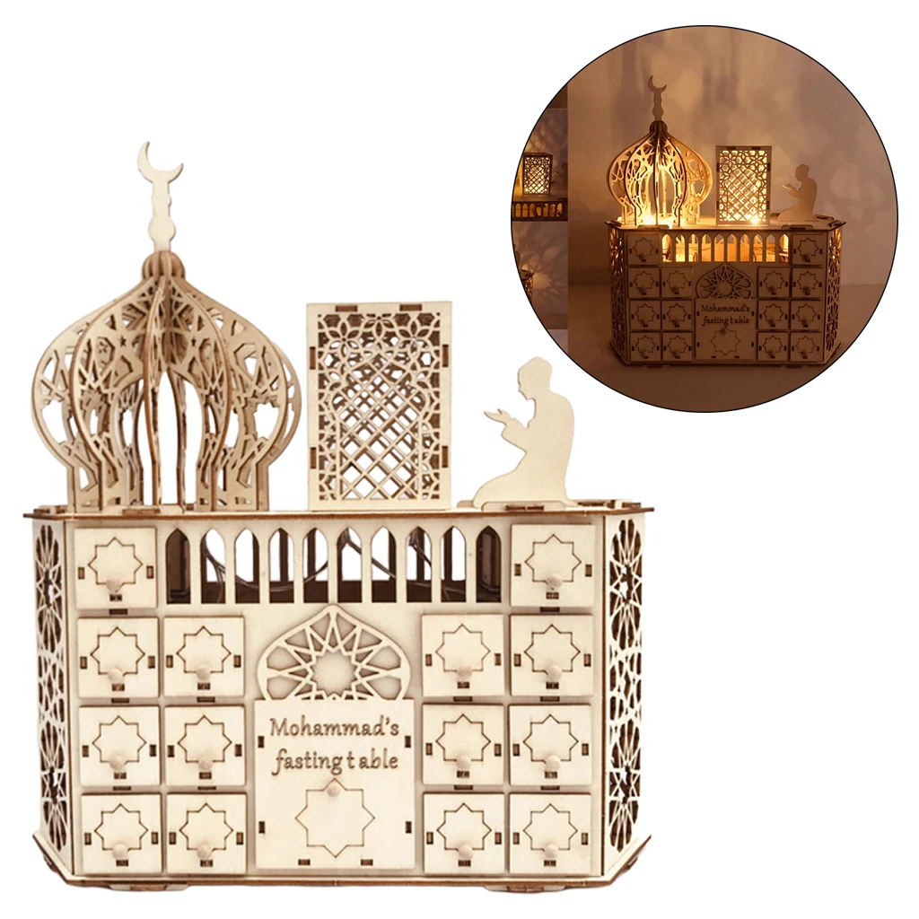 

Ramadan Advent Calendar Festival Craft Calendar Ornament Kid Gift