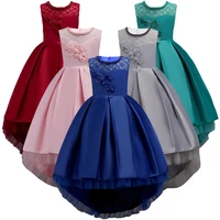 girls princess dresses tulle party long skirts flower girl dress wedding prom costume kids birthday teen evening formal clothes