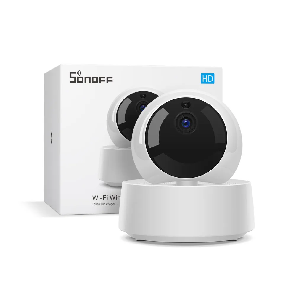SONOFF GK-200MP2-B, умная Мини Wifi камера, беспроводная, 1080 P, HD IP камера, 360 IR, ночное видение, детский монитор, камера наблюдения s