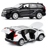 132 honda crv suv alloy car diecast model off road toy vehicle sound and light metal car simulation collection gifts toys boys