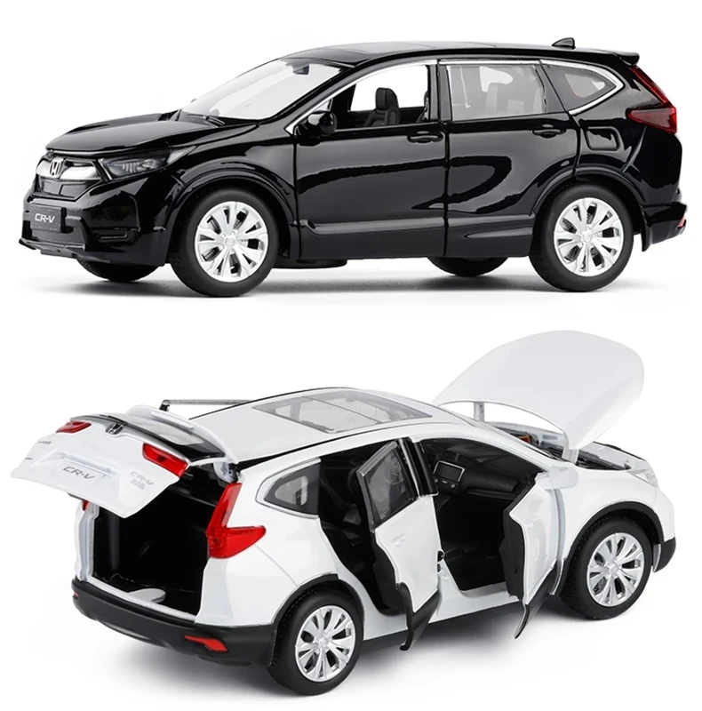 Модель литая автомобиля 1:32 Honda-CRV SUV из сплава игрушечный внедорожник модель