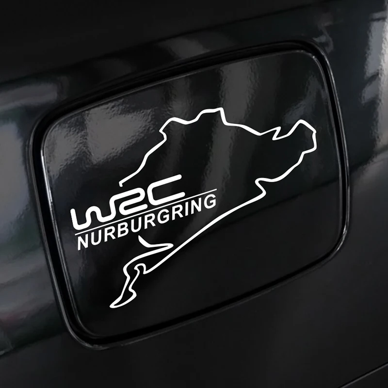 Крышки топливного бака автомобиля Наклейка WRC для Audi A3 A4 B8 B6 B7 Ford BMW E46 E90 E60 E39 F30 Toyota