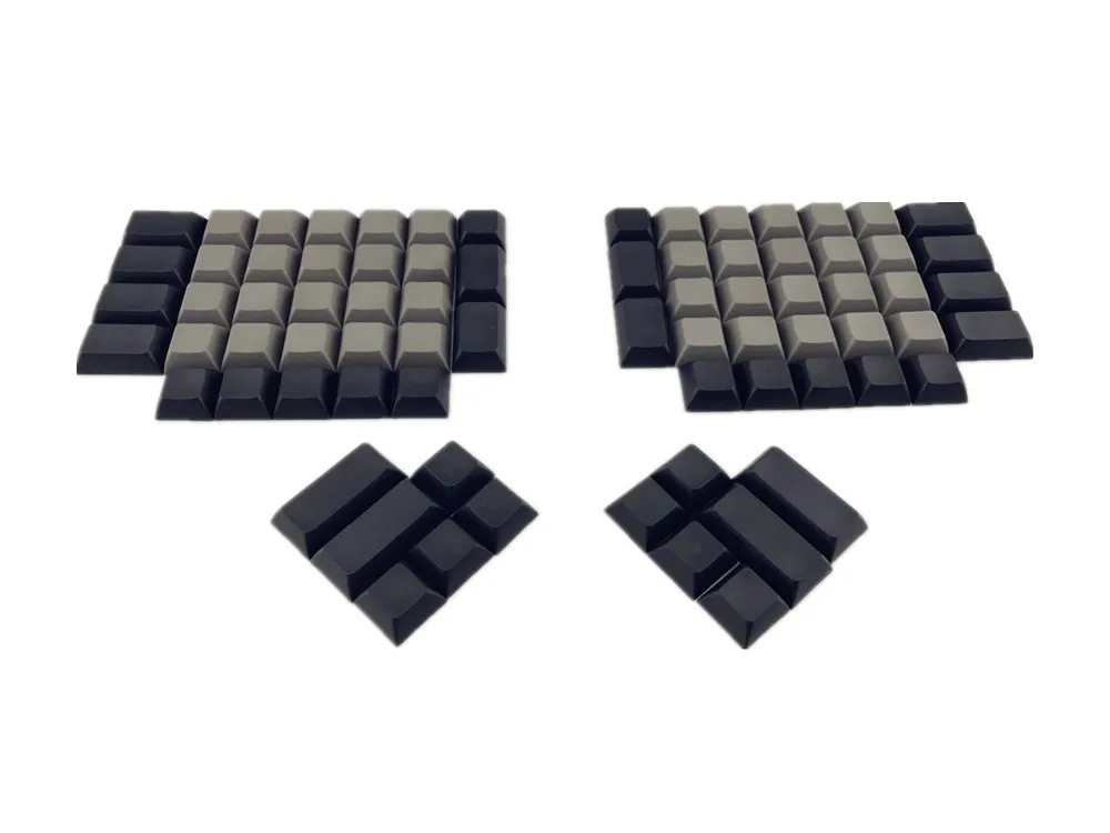 Черные белые клавиши Dolch Ergodox dsa pbt пустые колпачки для механической игровой