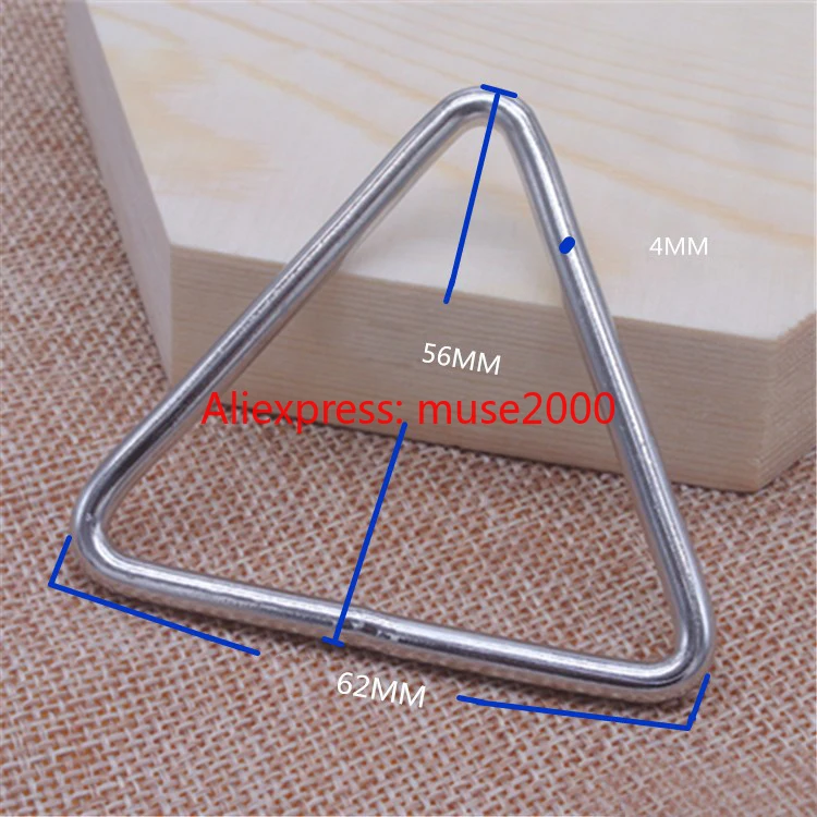 Сварная 304 Стальная стандартная Пряжка стальная металлическая треугольная