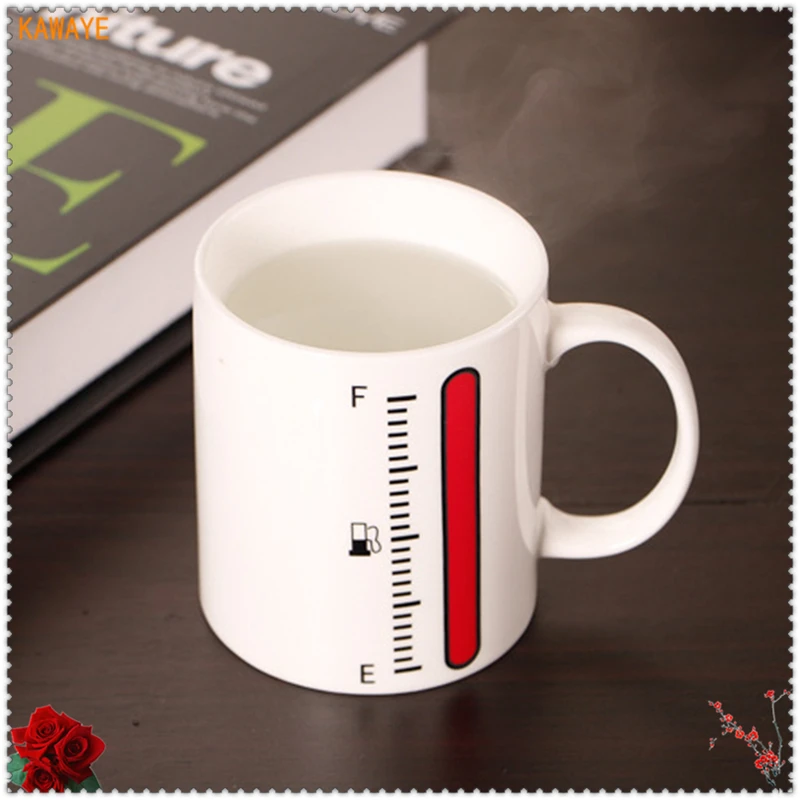 1 шт. термометр обесцвечивание кружки Термочувствительная чашка кофе чай молоко