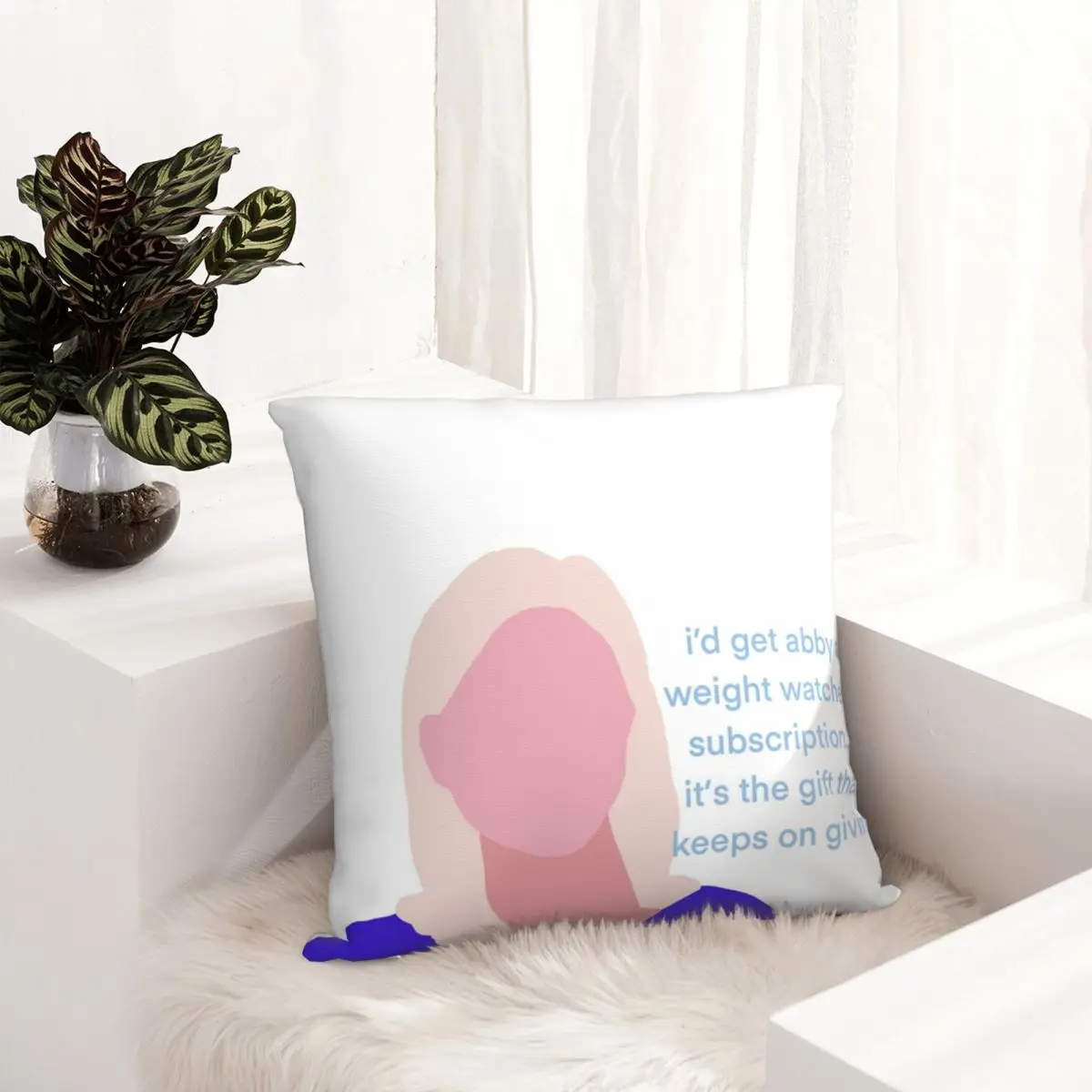 Квадратная наволочка для подушки с изображением танцев Рождества декоративная