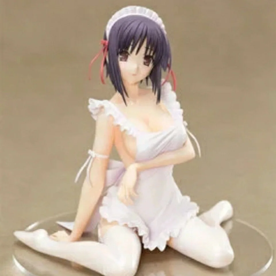 

Пятно 15 см аниме сексуальная фигурка геймера девушки САО горничная фартук Fujikura Yu модель униформа искушение горячие игрушки коллекция подар...