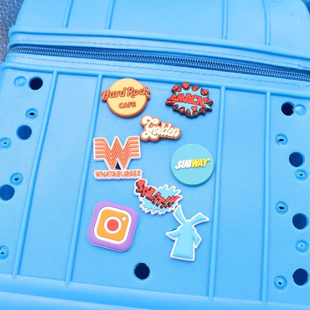 Симпатичные Мультяшные подвески для обуви из ПВХ 1 шт. кавайные Подвески в виде