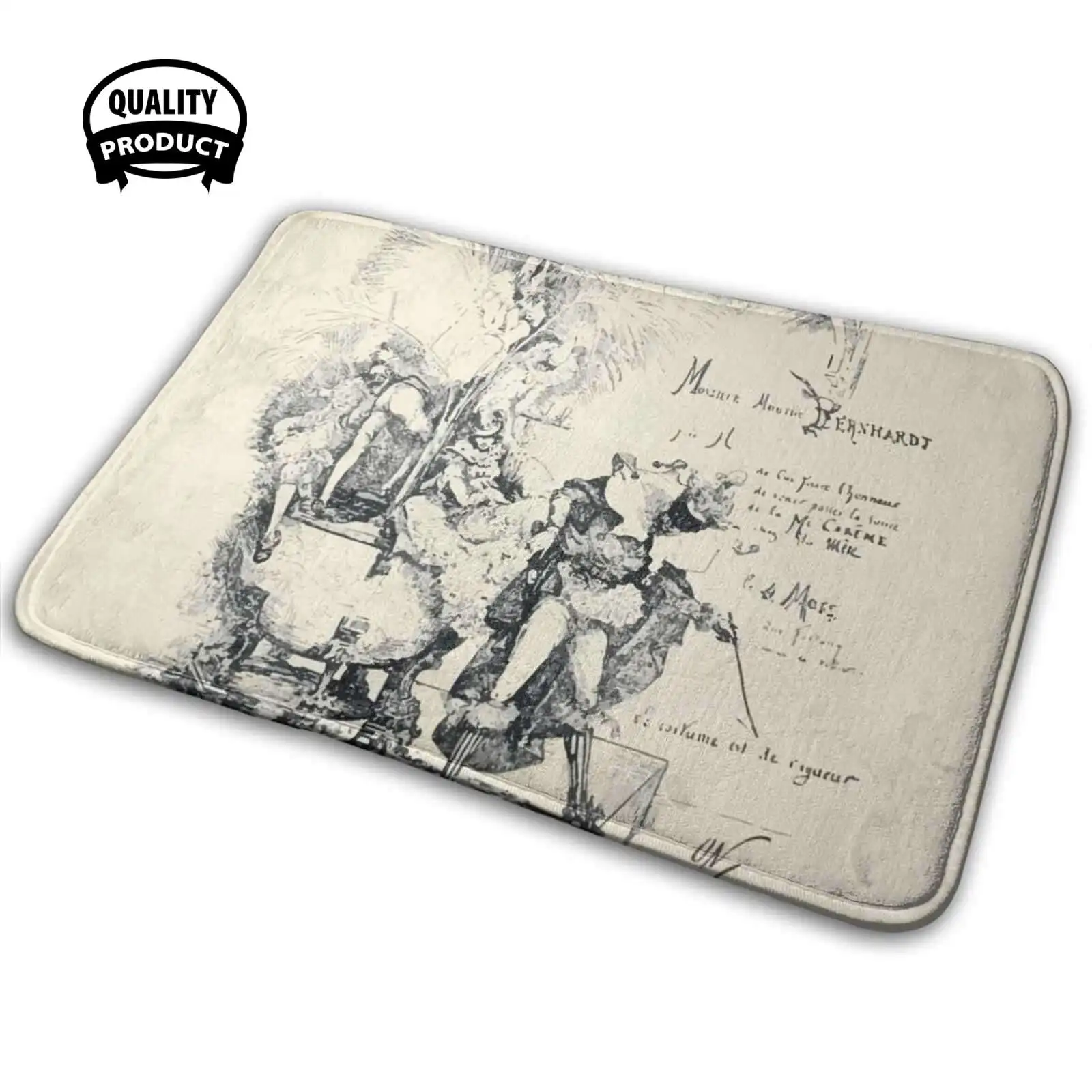 Alphonse Мари мухи мэйлайард Леон меню и программы 1898 0351 г. Мессенджер мышин Bernhardt 3D