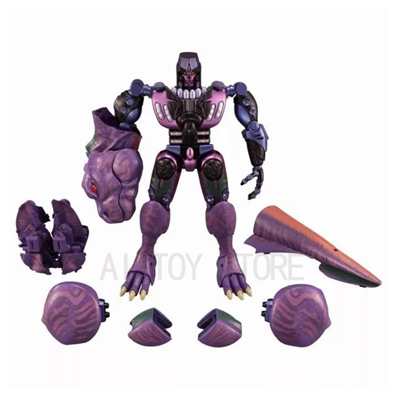Figura de acción de Transformers KO MP-43 MP43, ToysMage TM01, tiranosaurio Beast Wars, dinosaurio Guerrero, modelo de Robot, juguetes, regalos