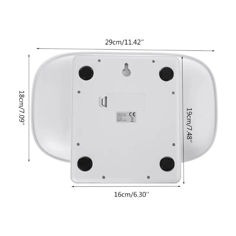 M4YC Digital Pets Dog Cat Baby Infant Scale 3 Weighing Mode (Kg/oz/lb) Animal Wight Scales Kitchen Scale