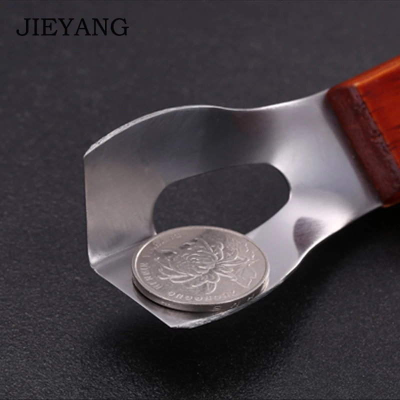 Нож для резки сыра с деревянной ручкой из дуба и бамбука твердая древесина четыре