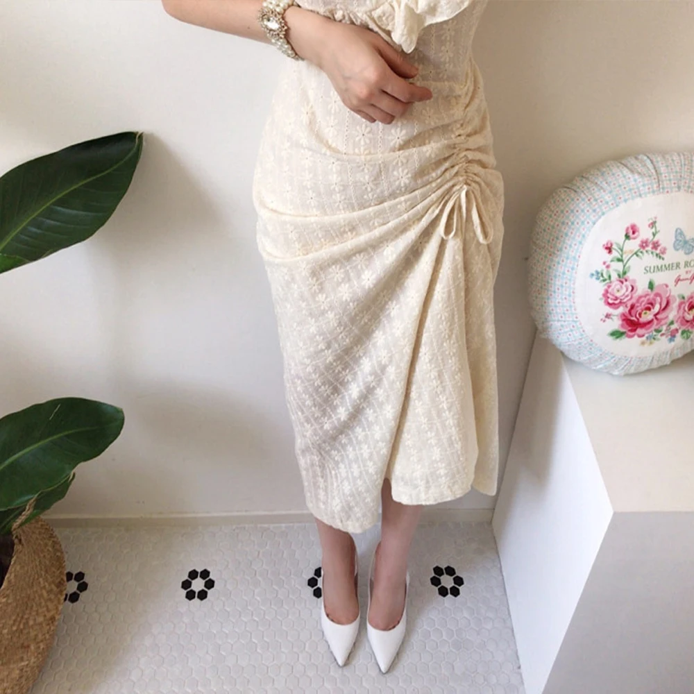 Женское летнее платье с цветочным принтом кружевное длинное оборками 2020 макси