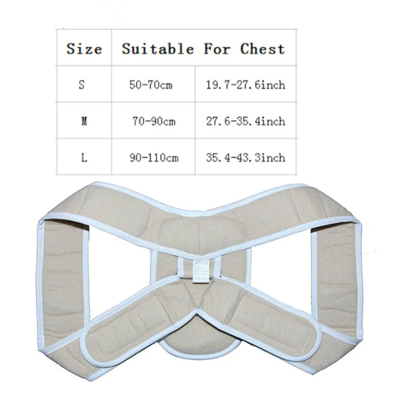 Корректор осанки для спины Adujustable поддерживающий пояс мужчин и женщин коррекция