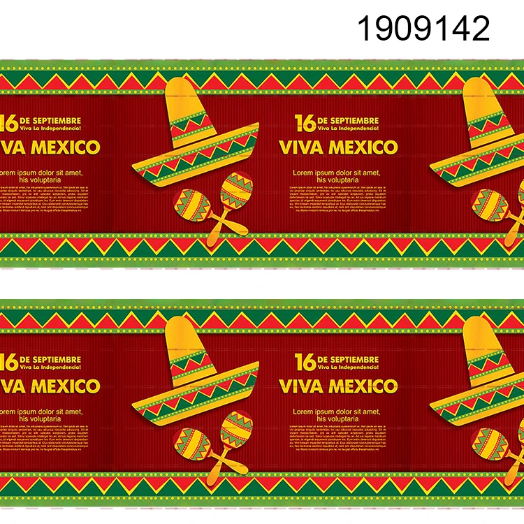 10 ярдов-разные размеры-Мексиканская Лента с рисунком корсажная лента | Дом и сад